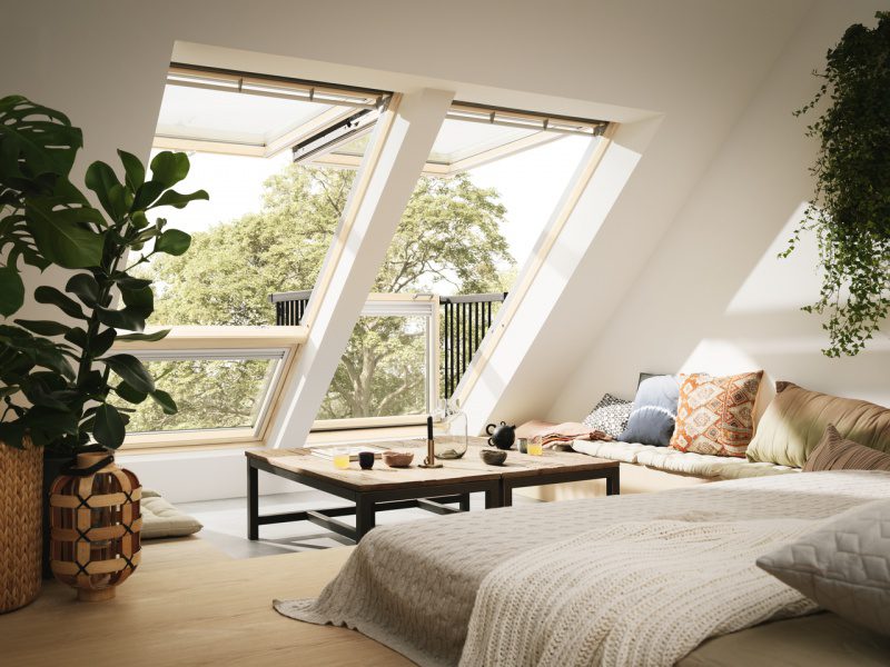 Balkon dachowy VELUX GDL Cabrio®