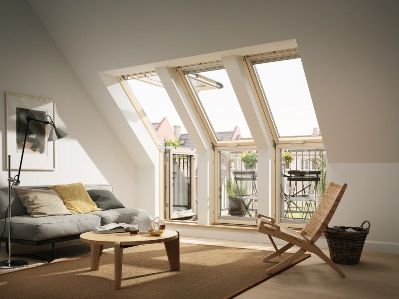 Okno balkonowe VELUX GEL